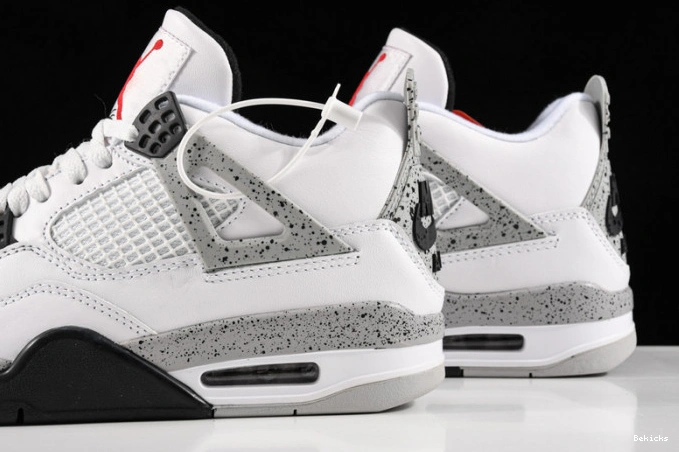 Reps BK “white cement” 840606-192 og jordan 4 air 1207